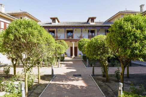 Jardines palacio cocina de caza